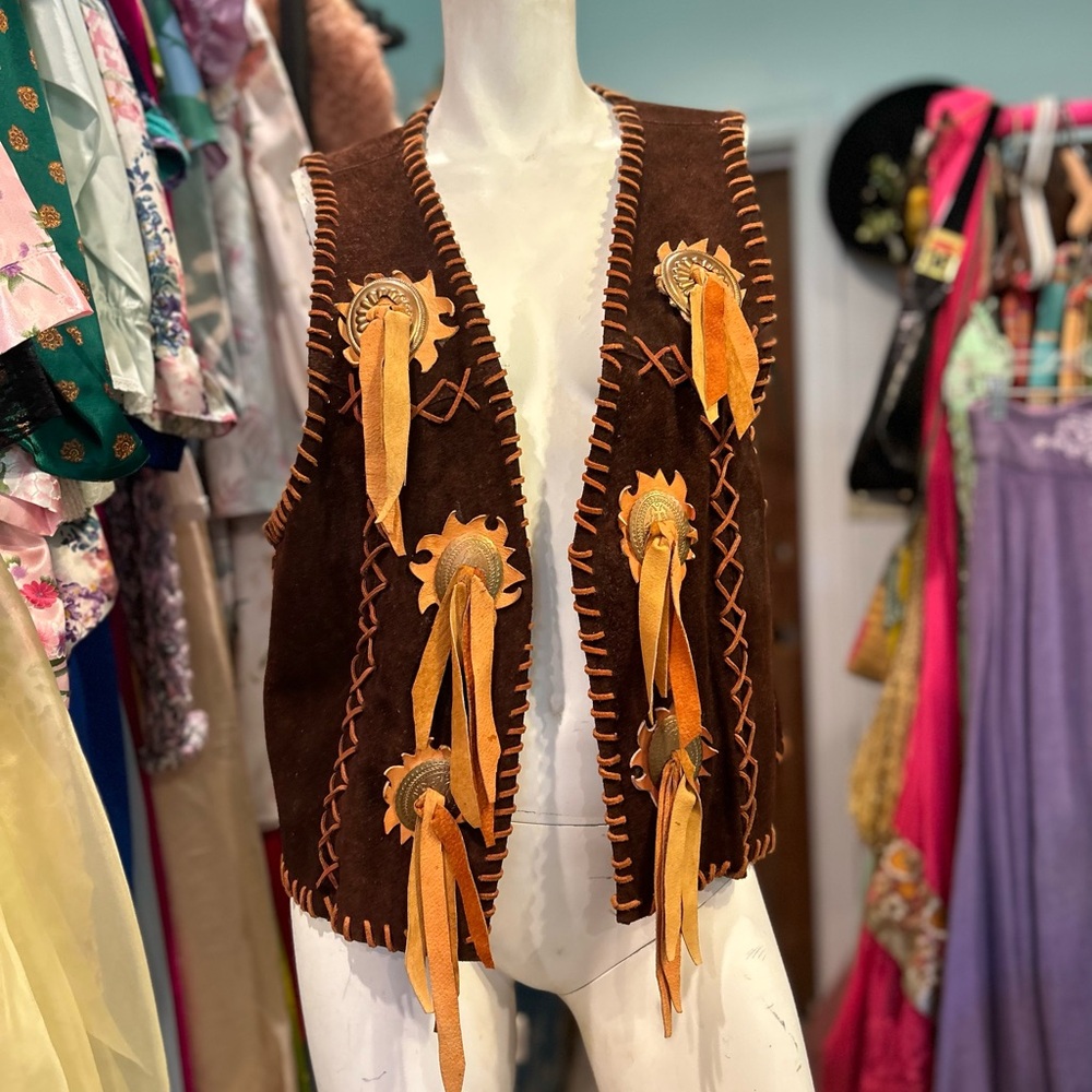 Vintage Funk Suede Vest